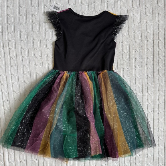 Nightmare Before Christmas Sally Dress Girls M 7 8 NEW Tutu Halloween - Picture 6 of 6